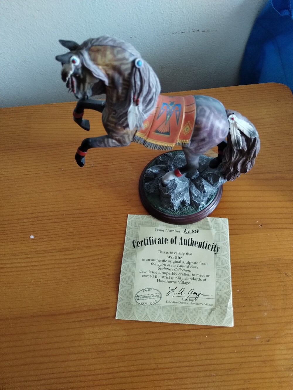 Laurie Prindle Painted Horse Collection War Bird